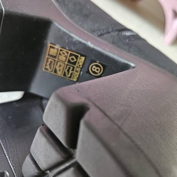 Platform Suede Boots Mid-Calf - Picture 3 of 7